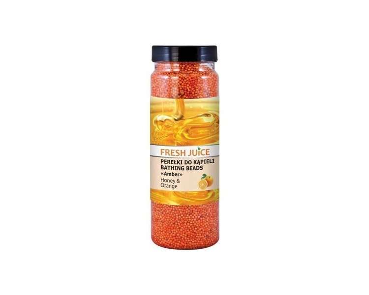 Fresh Juice Honey Smoothing Orange Extracts Scent Bathing Beads 450ml