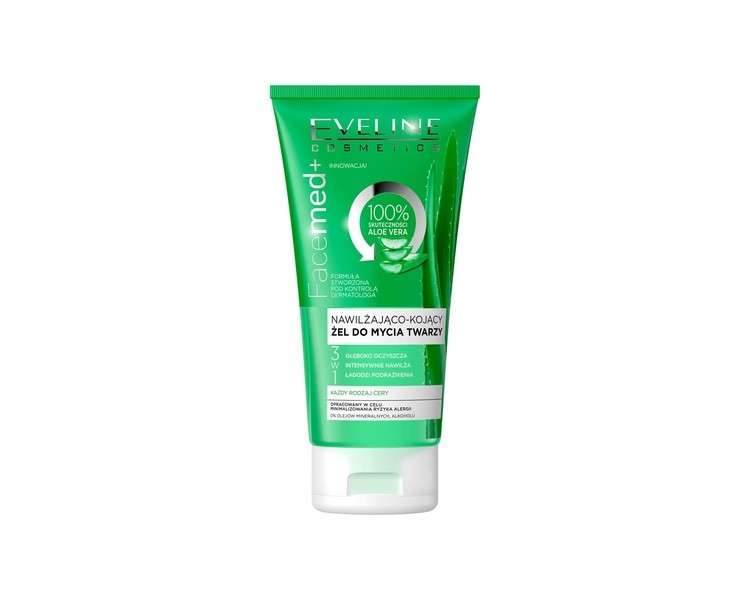 Eveline Cosmetics Facemed Aloe Wash Gel 150ml