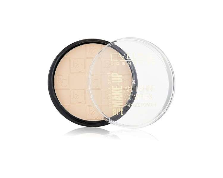 Eveline Cosmetics Art Makeup Anti-Shine Complex Pressed Powder 33 Golden Sand