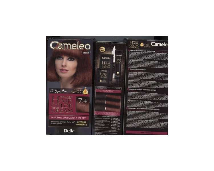 Hair Dye Cameleo 7.4 / Copper