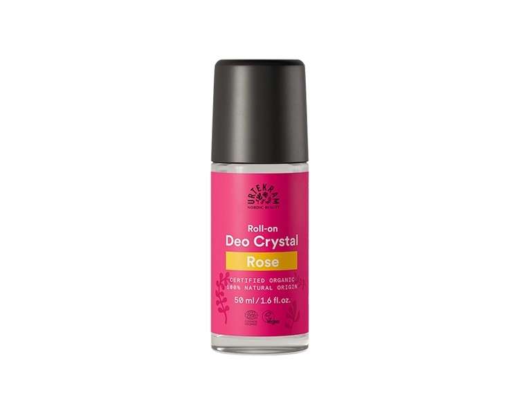 Urtekram Organic Rose Crystal Roll on Deodorant 50ml