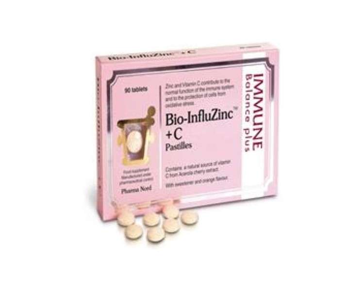 Pharma Nord Bio-InfluZinc + C 90 Pastilles