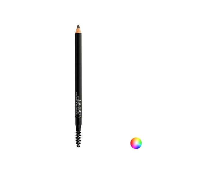 Gosh Eyebrow Pencil 3 Color Soft Black