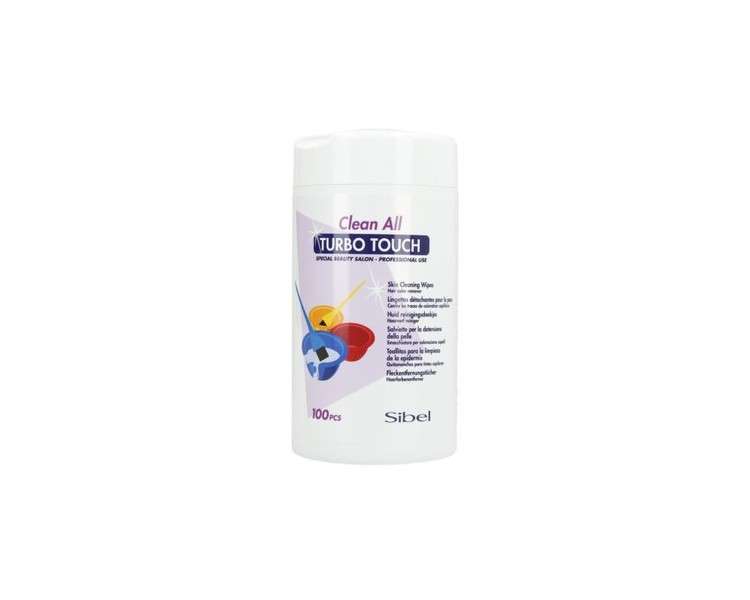 SIBEL Clean All Turbo Touch Hair Dye Stain Removal Wipes