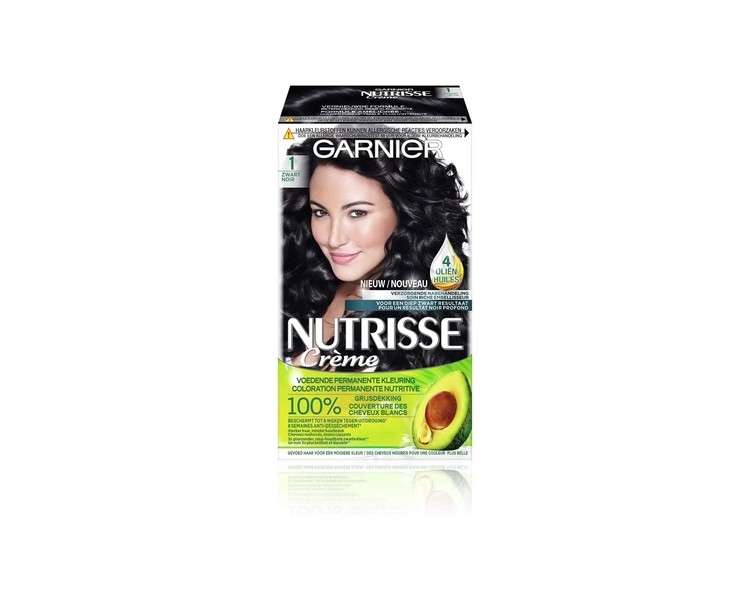 Garnier Nutrisse Crme 10 Black Hair Dye