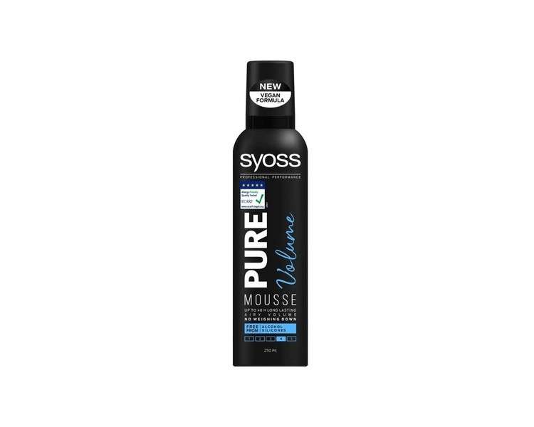 Syoss Pure Volume Mousse 250ml