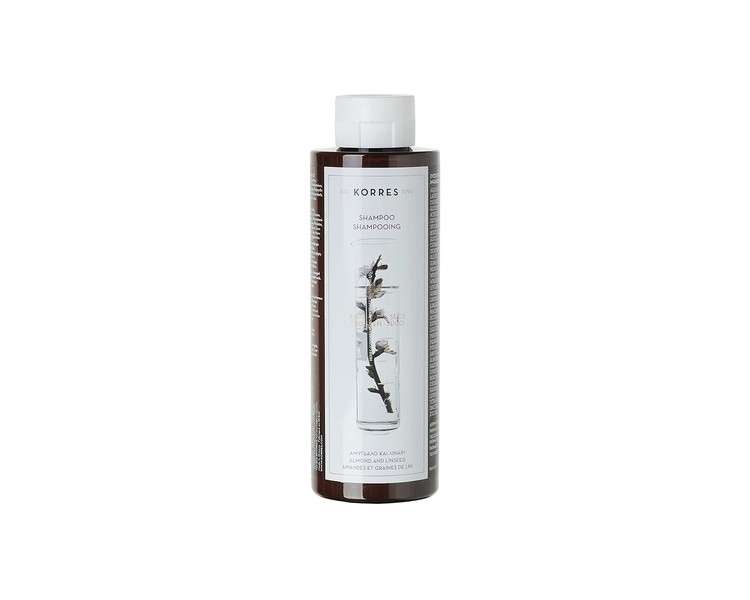 Korres Almond and Linseed Shampoo for Dry/Damaged Hair 250ml