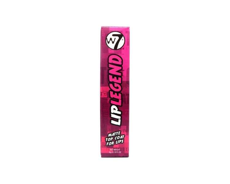 W7 Lip Legend Matte Top Coat 18g