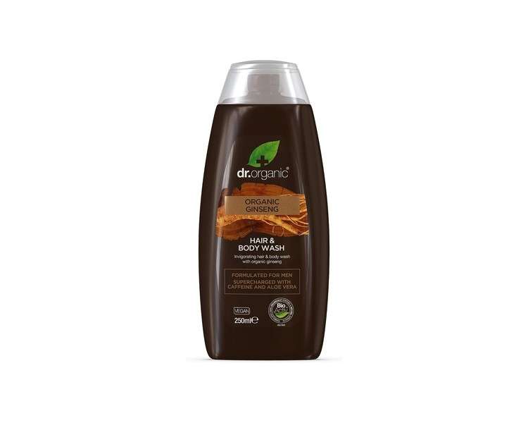 Organic Ginseng Shower Gel and Hair Gel