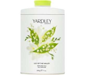 Yardley of London Lily of the Valley Perfumed Talc 200g