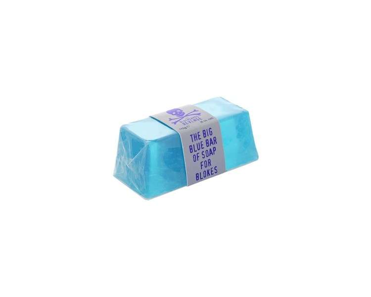 The Bluebeards Revenge Big Blue Hand and Body Soap Bar for Men Vegan Friendly and Low Waste 175g