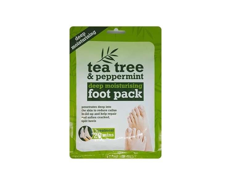 Tea Tree and Peppermint Moisturizing Foot Pack