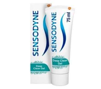 Sensodyne Toothpaste Deep Clean Gel 75ml