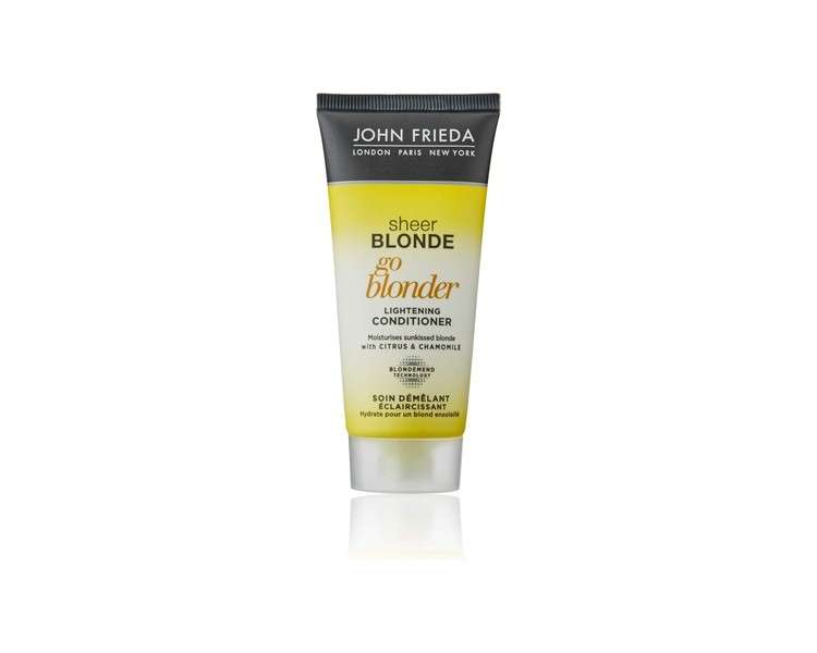 John Frieda Go Blonder Lighting Conditioner for Blonde Hair Travel Size 50ml