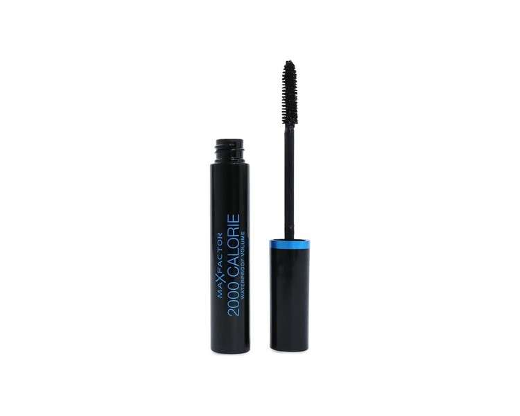 Max Factor 2000 Calorie Waterproof Volume Rich Black Mascara 9ml