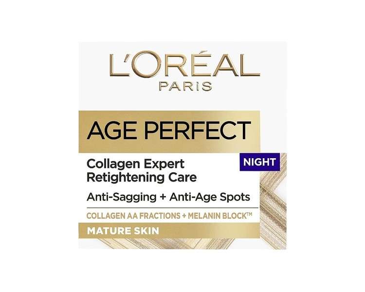 L'Oreal Paris Age Perfect Collagen Expert Retightening Care Night Cream 50ml