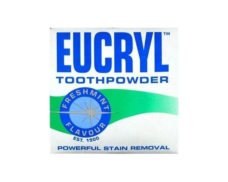 Eucryl Toothpowder Freshmint Flavour 50g