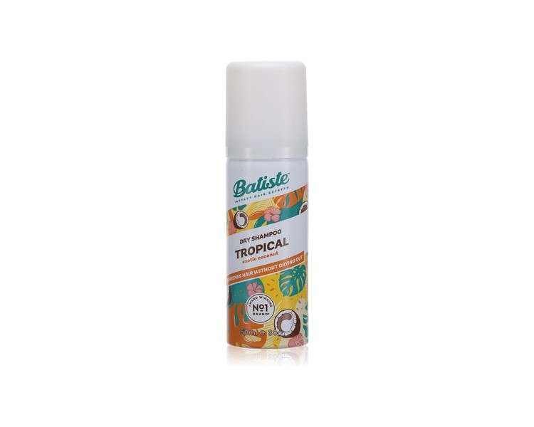 Batiste Tropical Dry Shampoo 50ml