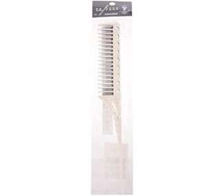 YS Park 150 T-Zing Professional Teasing and Back Combing Hair Comb in White