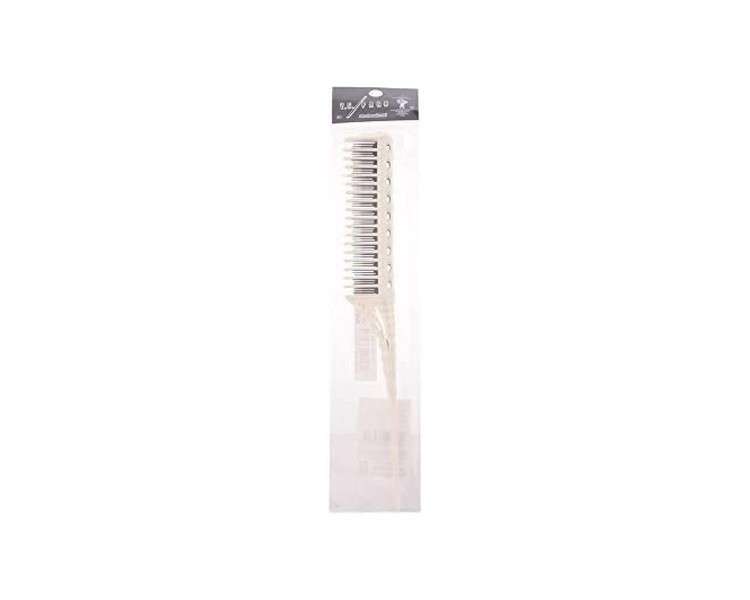 YS Park 150 T-Zing Professional Teasing and Back Combing Hair Comb in White