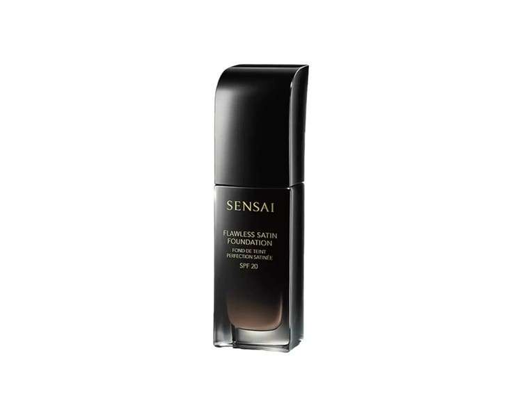 Sensai Flawless Satin Foundation Spf20 206 Brown Beige 30ml