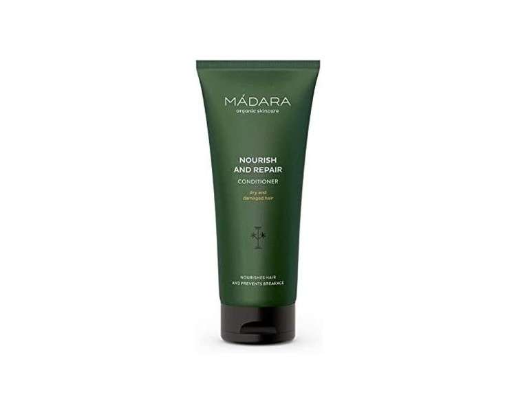 MÁDARA Organic Skincare Nourish And Repair Conditioner 200ml with Northern Nettle and Quince