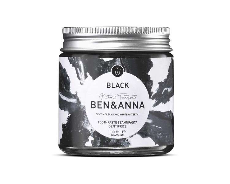 BEN & ANNA Natural Care Bio Toothpaste Black 100ml