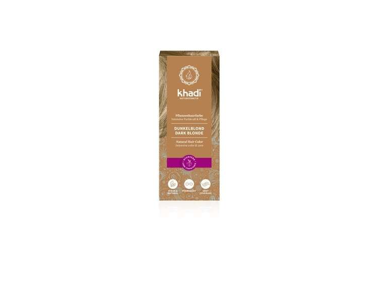 Khadi Dark Blonde Plant Hair Color 100g