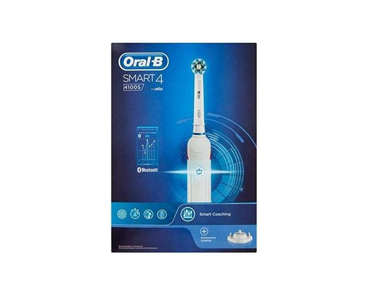 Oral-B Power Smart 4 4100S White Electric Toothbrush 450g