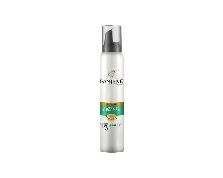 Pantene Pro-V Smooth And Sleek Mousse 250ml