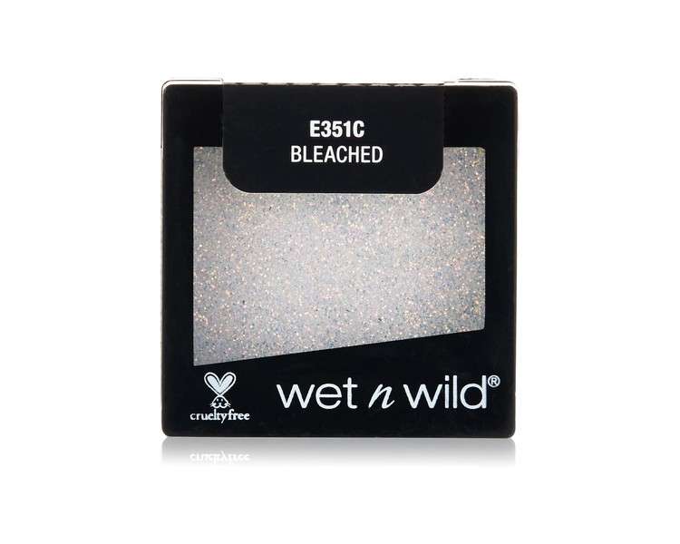 Wet 'n' Wild Color Icon Glitter Single Eyeshadow Hydrating Formula Silky Texture Professional Makeup Bleached