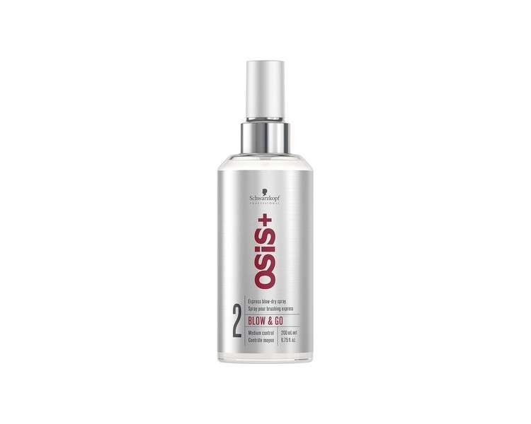 Schwarzkopf Osis Plus Blow and Go Smooth Blow Dry Spray 200ml