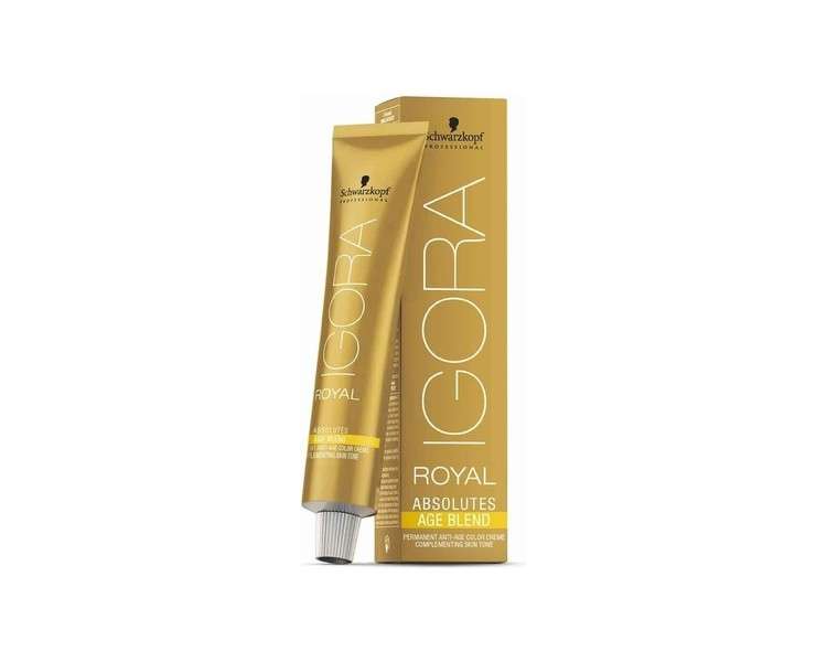 Schwarzkopf IR Absolutes Age Blend 7-710 Medium Blonde Copper Cendré 60ml