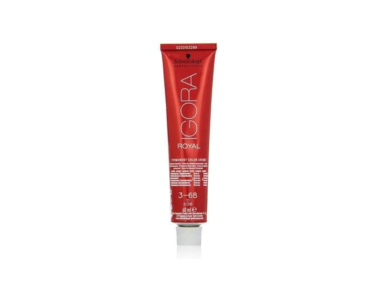 Schwarzkopf IR 3-68 Dark Brown Chocolate Red 60ml