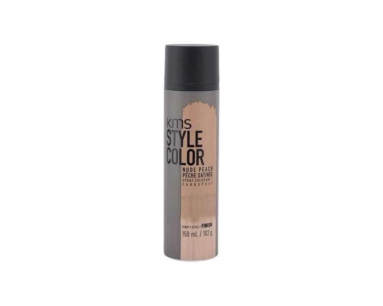 KMS Style Color Nude Peach 150ml Hair Colour Spray Satin 150ml