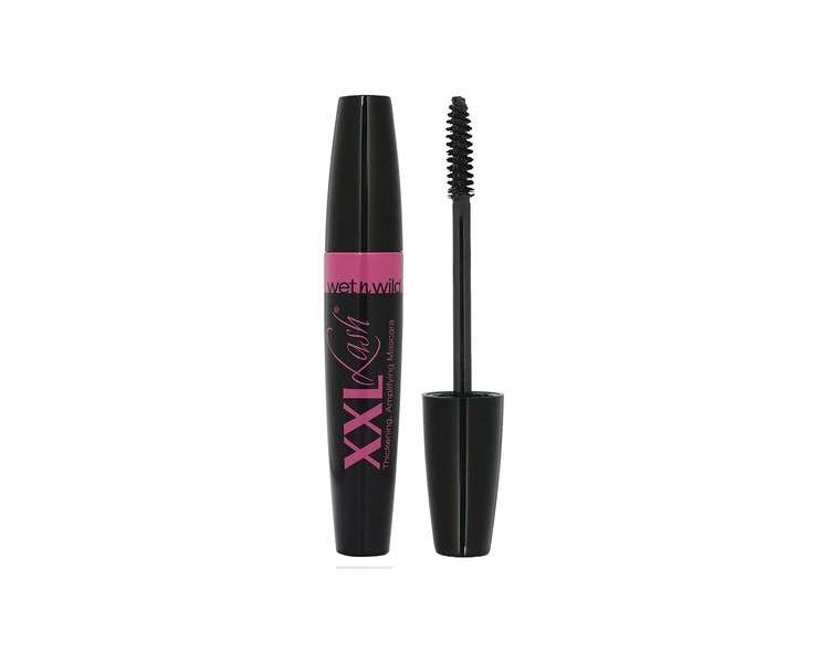 Wet n Wild XXL Lash Mascara Thickening and Amplifying with Fat Brush and Nourishing Formula with Natural Wax and Keratin Black