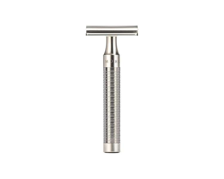 MÜHLE Rocca Stainless Steel Safety Razor - No Blades Included