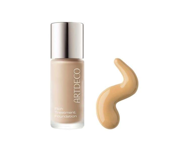 ARTDECO Rich Treatment Foundation Waterproof Liquid Cream Foundation 20ml 18 Deep Honey