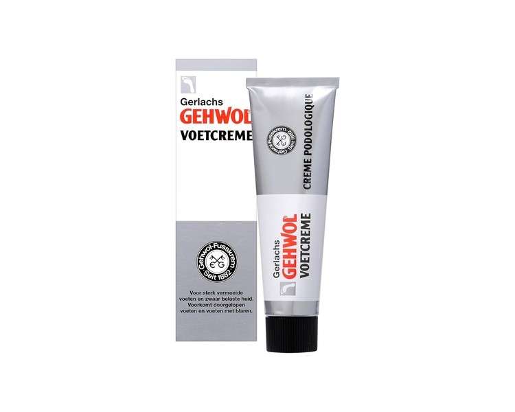 Gehwol Foot Cream 75ml - Strengthens Skin to Prevent Blisters