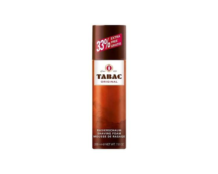 Tabac Original Shaving Foam with the Unmistakable Tabac Original Scent 200ml