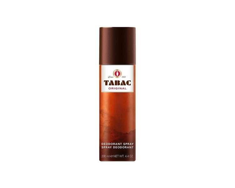 Tabac Original Deodorant with the Unmistakable Scent of Tabac Original 200ml Aerosol Spray