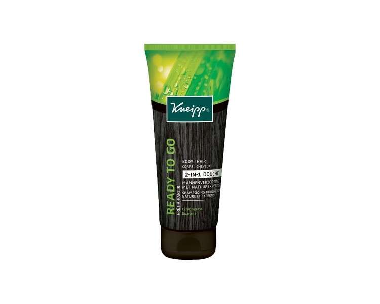 KNEIPP Lemongrass Guarana Shampoo Shower Gel for Men 200ml