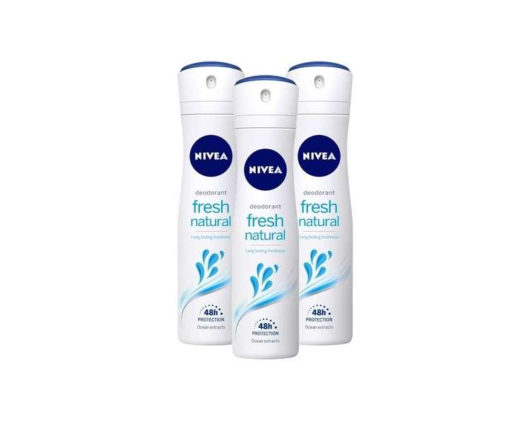 Nivea fresh natural deodorante spray 150ml