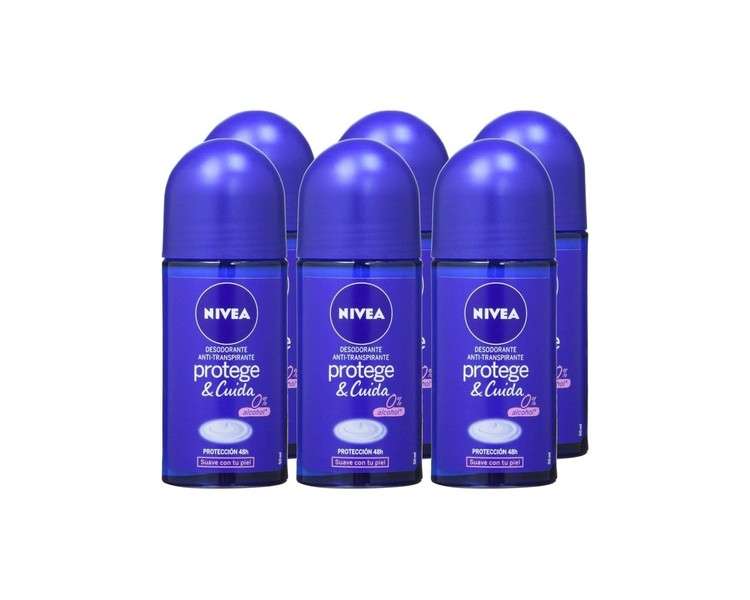 Nivea - Protect & Care Roll-on Deodorant 50ml