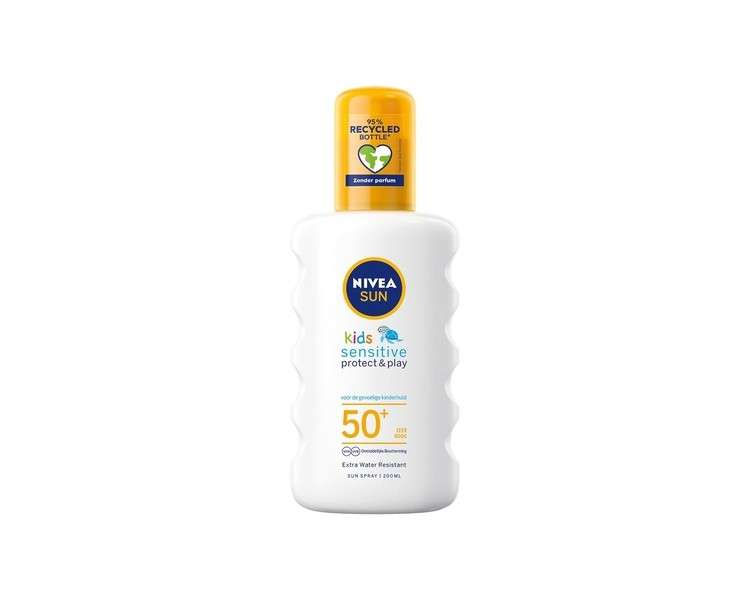 Nivea Sun Kids Pure & Sensitive Sun Spray SPF50+ 200ml