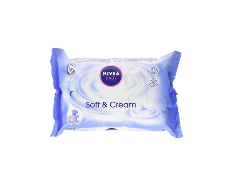 Nivea Soft and Cream Wipes 63ml