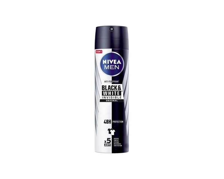 Nivea Men Invisible For Black And White Power Spray 200ml