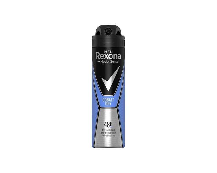 Rexona Men Cobalt 48h Anti-Transpirant Dry Protection Deodorant Spray 150ml