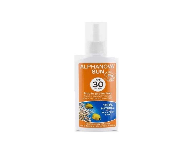 Alphanova Sun Organic Sunscreen with SPF 30 for Face and Body 125ml