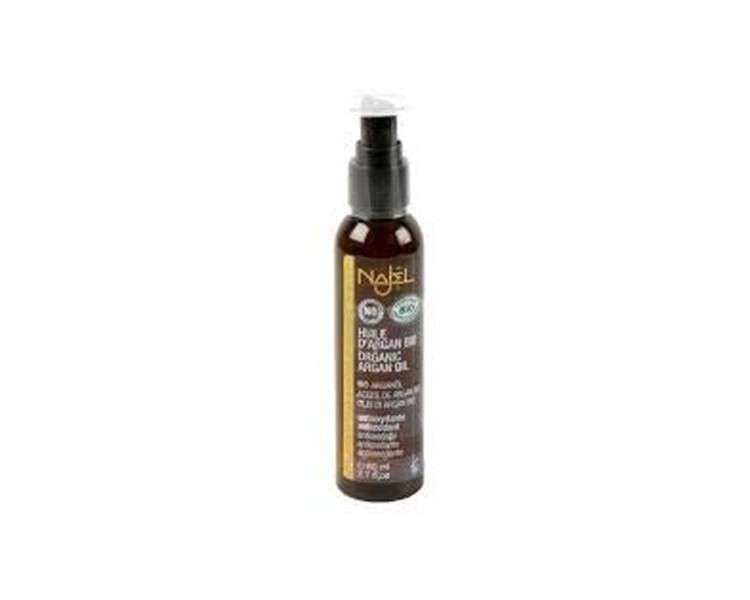 Najel Organic Argan Oil 80ml Pump Bottle